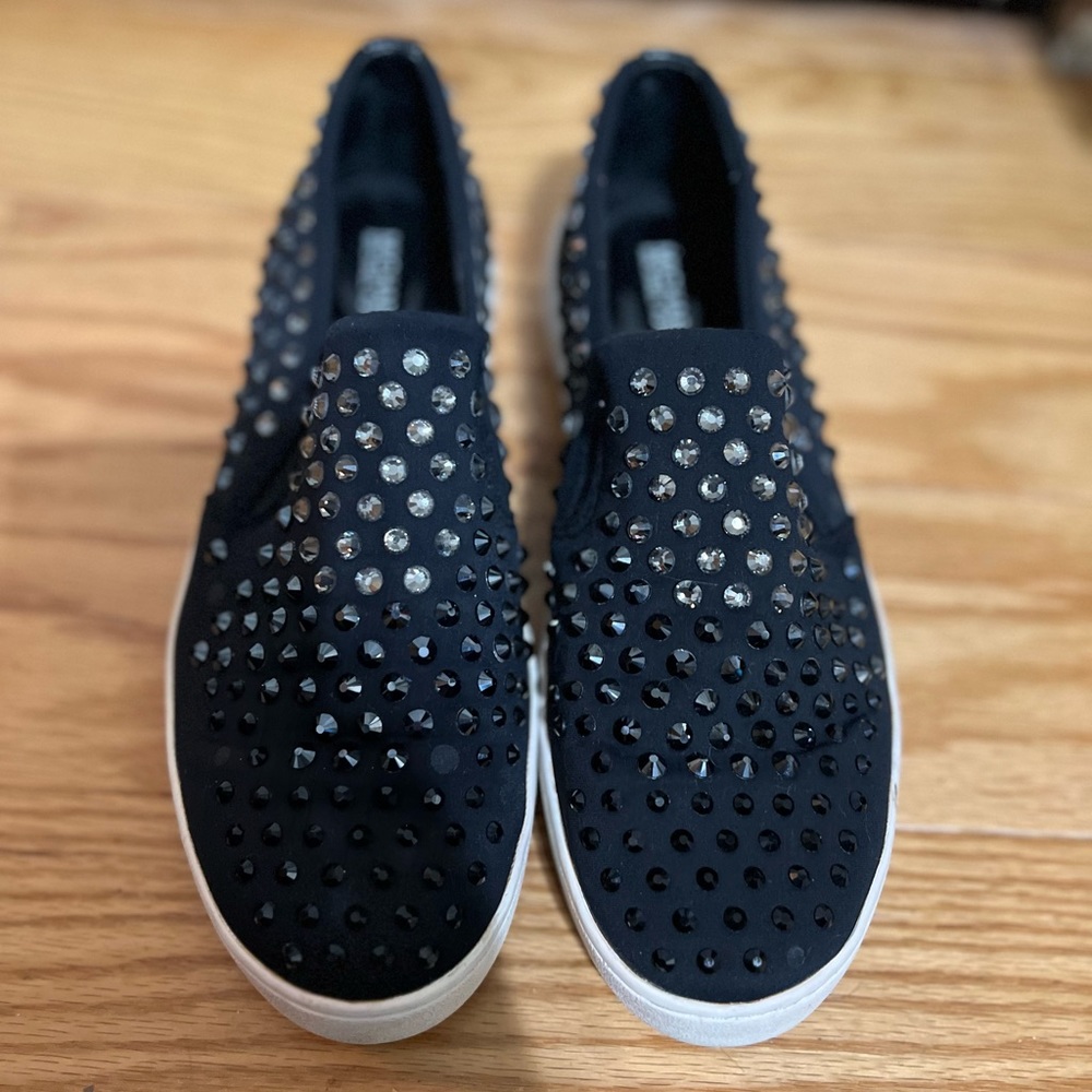 Keaton Stud-Embellished Slip-On Sneaker